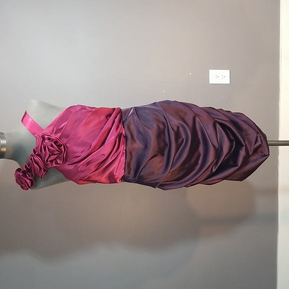 Le Chateau XL made in canada dress pink and purple - Picture 1 of 17